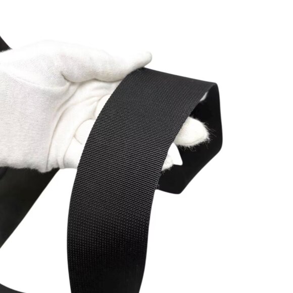 CHANEL Vintage 2006 CC Shearling Messenger Crossbody Bag Black Mouton [106207] - Picture 14 of 15